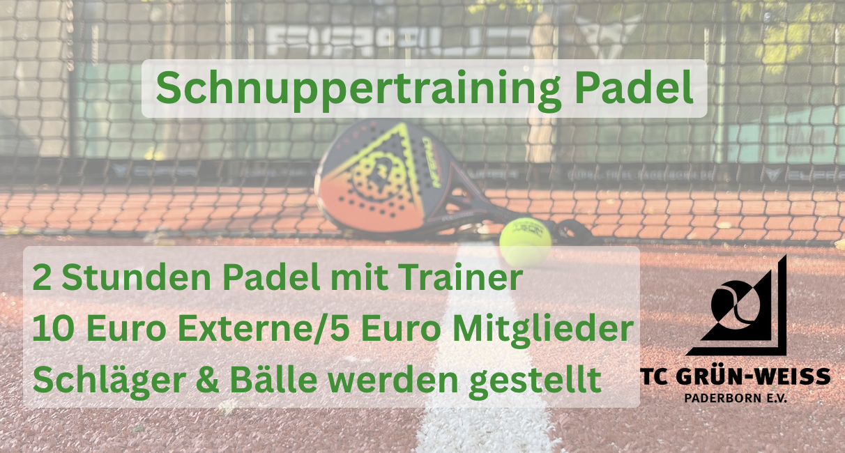 Schnuppertraining Padel
